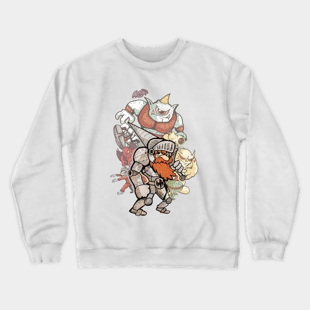 Ghosts N' Goblins Crewneck Sweatshirt by edbot5000